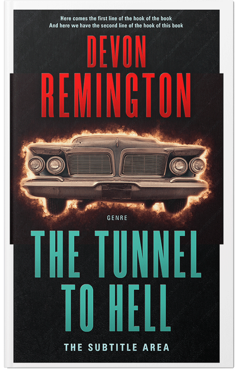 Front view of Premade Mystery & Thriller & Suspense Book Cover - Chestnut Rose