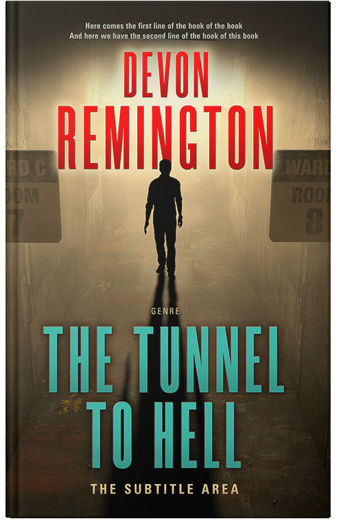 Front view of Premade Mystery & Thriller & Suspense Book Cover - Lisbon Brown