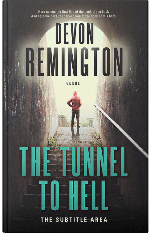 Front view of Premade Mystery & Thriller & Suspense Book Cover - Tana