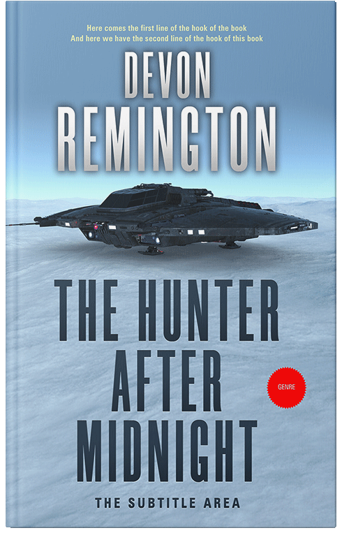 Front view of Premade Science Fiction Book Cover - Pigeon Post