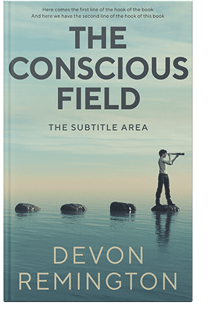 Pre Made Book Cover Powder Ash