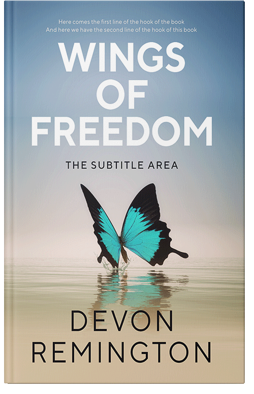 Front view of Premade Self-Improvement & Self-Help Book Cover - Cloud