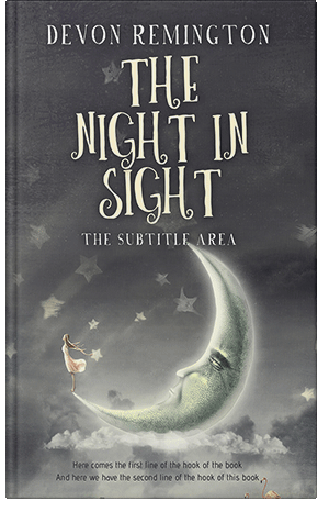 Premade Book Cover Ship Gray