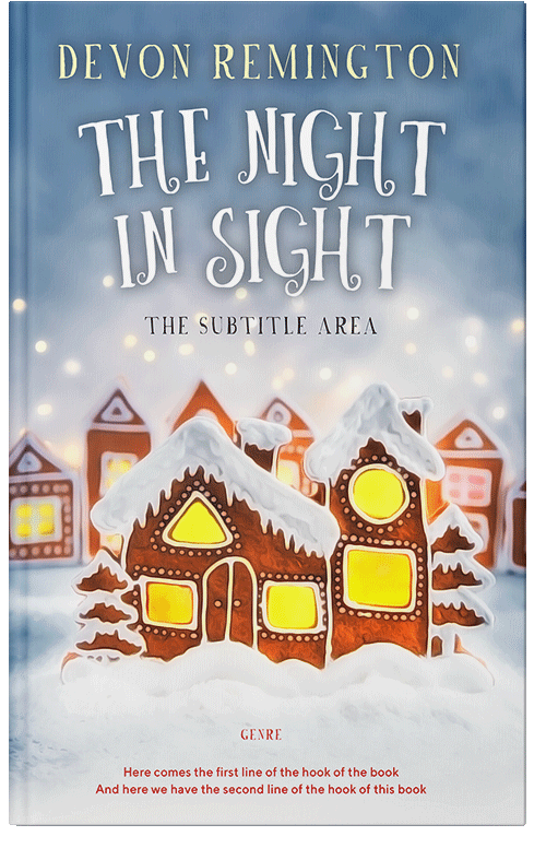 Front view of Premade Children's Book Cover - Swiss Coffee