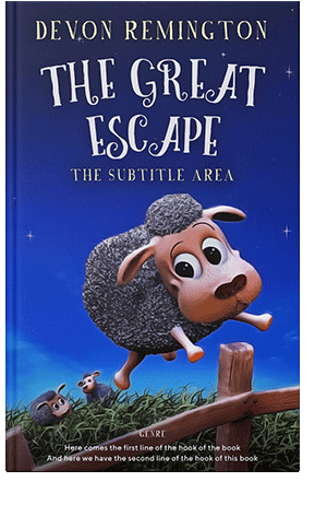 Pre Made Book Cover Port Gore