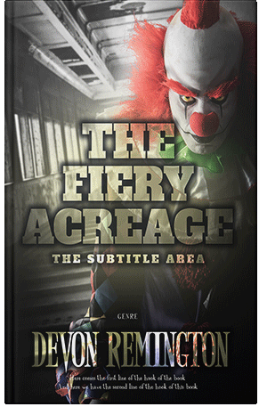 Premade Book Cover Vanilla