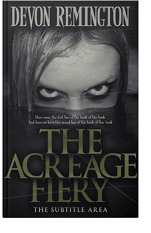 Pre Made Book Cover Shark