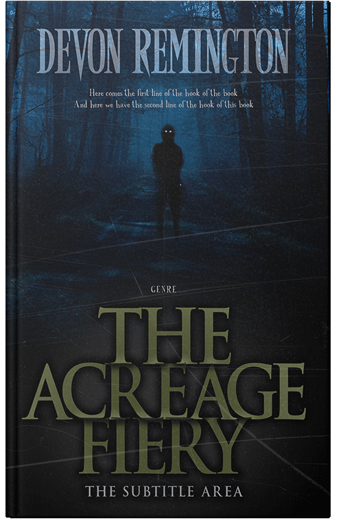 Front view of Premade Mystery & Thriller & Suspense Book Cover - Bunker