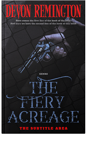 Pre Made Book Cover Woodsmoke