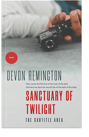 Pre Made Book Cover Pumice