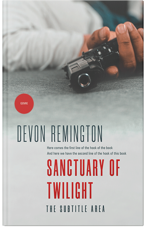 Front view of Premade Mystery & Thriller & Suspense Book Cover - Pumice