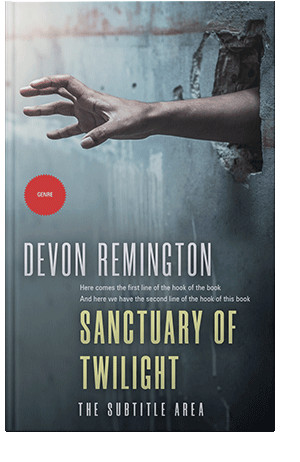 Pre Made Book Cover River Bed