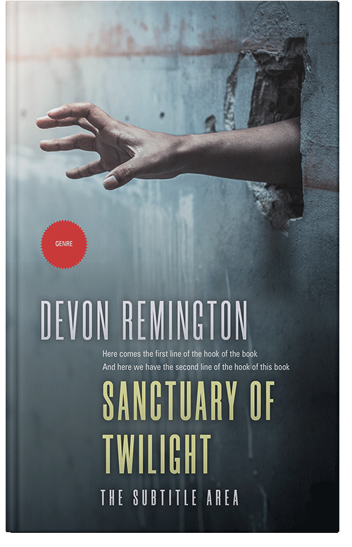 Front view of Premade Mystery & Thriller & Suspense Book Cover - River Bed