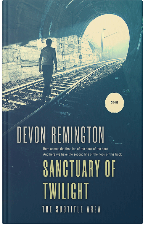 Front view of Premade Mystery & Thriller & Suspense Book Cover - Cello