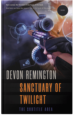 Pre Made Book Cover Quicksand