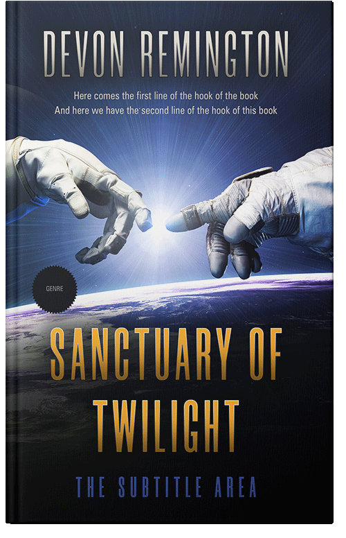 Front view of Premade Science Fiction Book Cover - Sisal