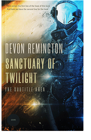 Pre Made Book Cover Hampton