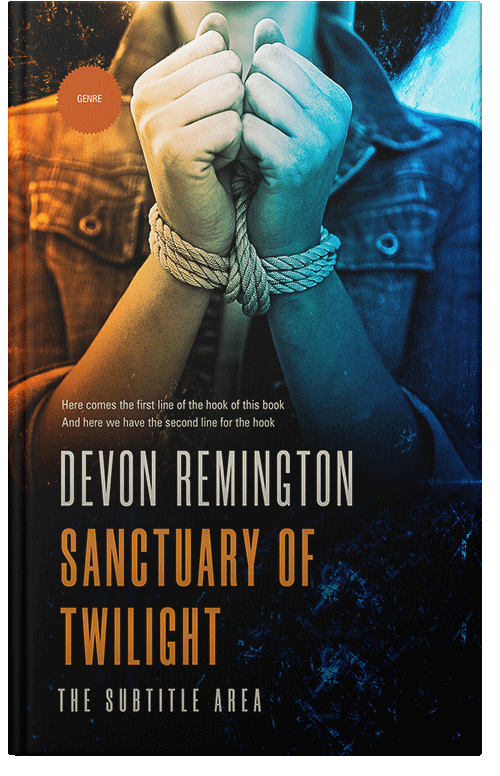 Front view of Premade Mystery & Thriller & Suspense Book Cover - Bunker