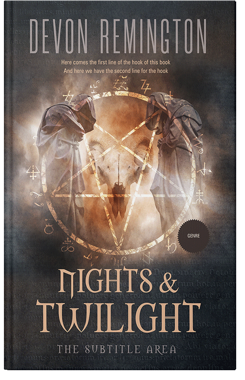 Front view of Premade Mystery & Thriller & Suspense Book Cover - Sorrell Brown