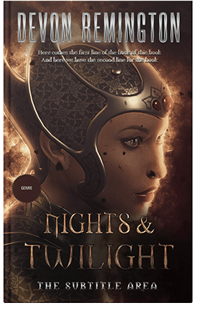 Pre Made Book Cover Eclipse