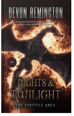 Premade Book Cover Tumbleweed