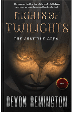 Pre Made Book Cover Zeus