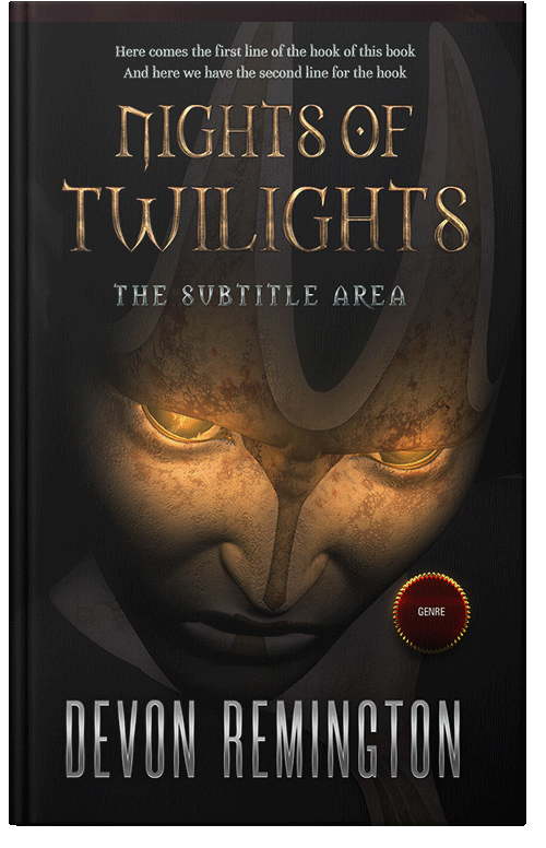 Front view of Premade Science Fiction Book Cover - Zeus