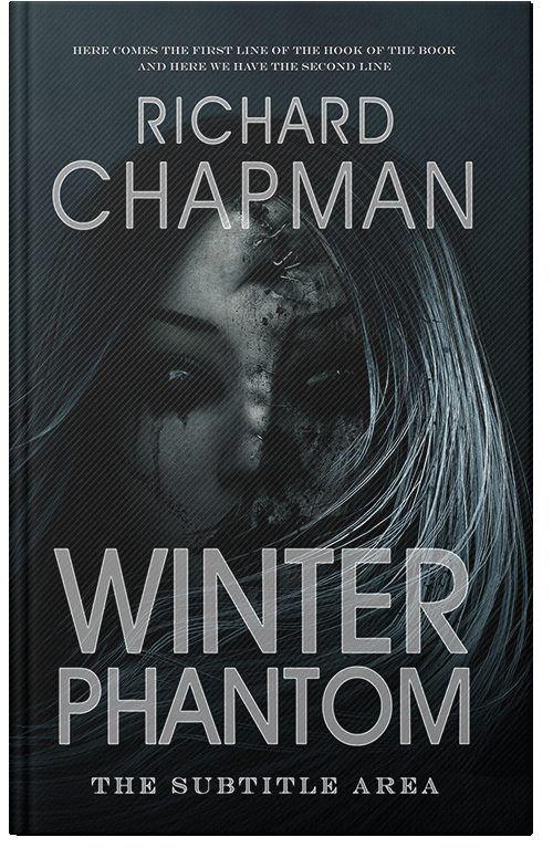 Front view of Premade Horror Book Cover - Bunker