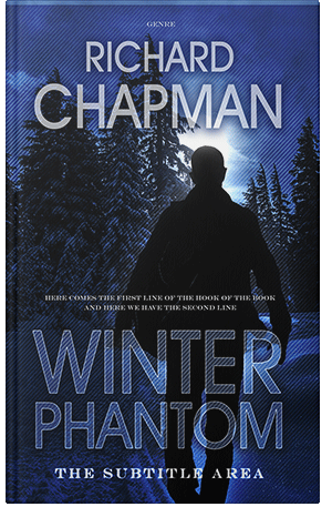 Premade Book Cover Ebony