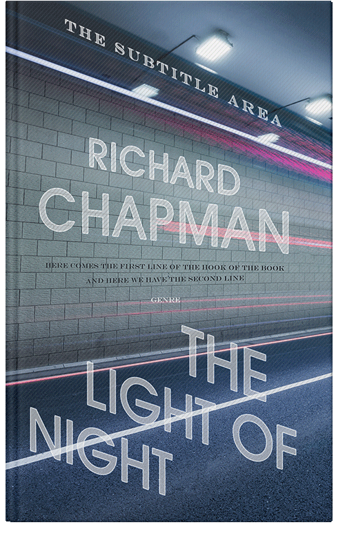 Front view of Premade Mystery & Thriller & Suspense Book Cover - Shuttle Gray