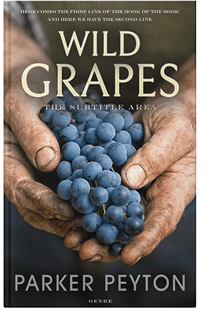 Pre Made Book Cover Tan