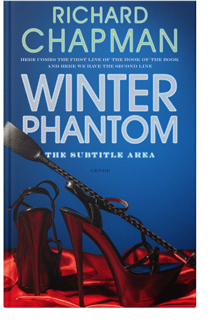 Pre Made Book Cover Venice Blue