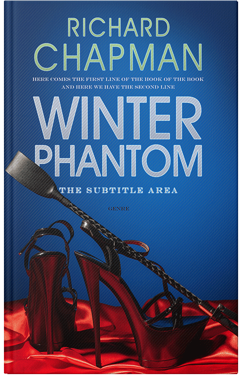 Front view of Premade Erotica Book Cover - Venice Blue