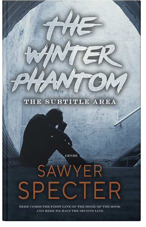 Front view of Premade Mystery & Thriller & Suspense Book Cover - Ebony Clay