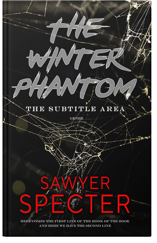 Front view of Premade Horror Book Cover - Quicksand