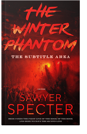 Pre Made Book Cover Crimson