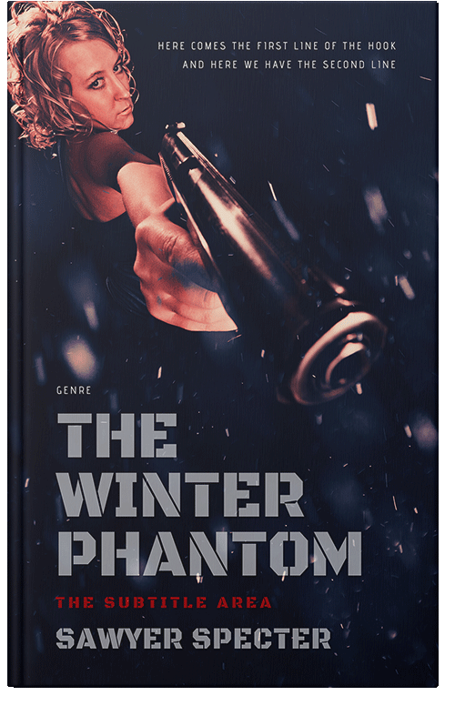 Front view of Premade Mystery & Thriller & Suspense Book Cover - Ebony