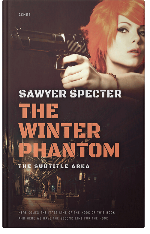Front view of Premade Mystery & Thriller & Suspense Book Cover - Tumbleweed