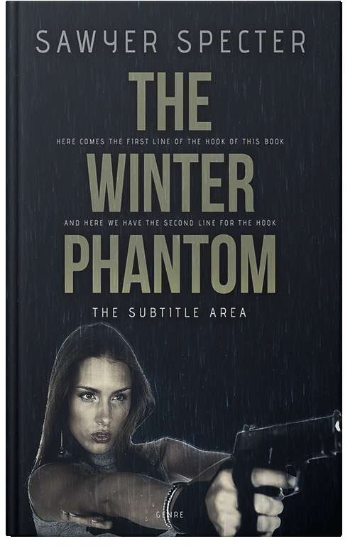 Front view of Premade Action & Adventure Book Cover - Bunker