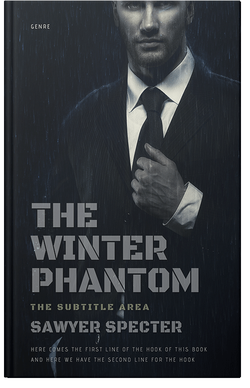 Front view of Premade Mystery & Thriller & Suspense Book Cover - Bunker