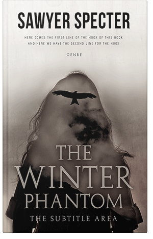 Premade Book Cover Swirl