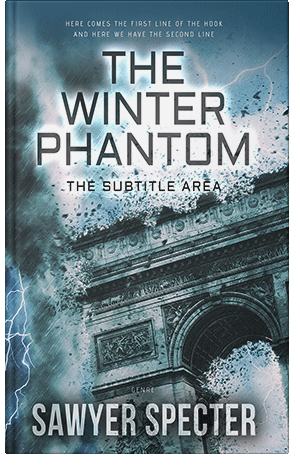 Premade Book Cover Oxford Blue