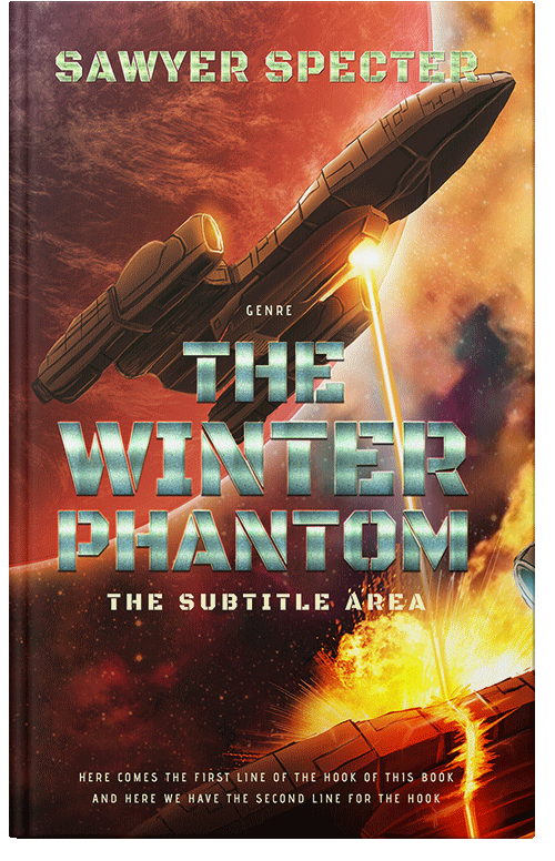 Front view of Premade Science Fiction Book Cover - Cedar