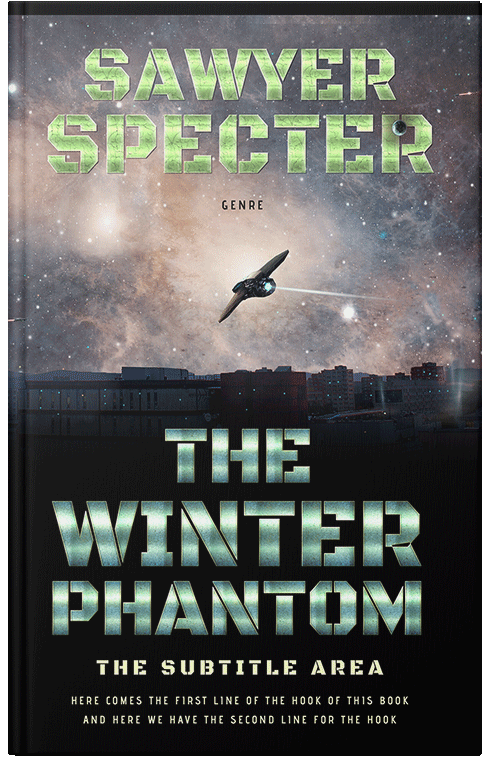 Front view of Premade Science Fiction Book Cover - Sisal