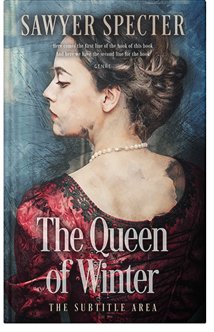 Premade Book Cover Cavern Pink