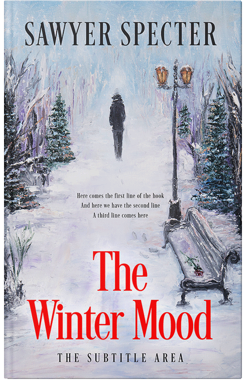 Front view of Premade Romance Book Cover - Mischka