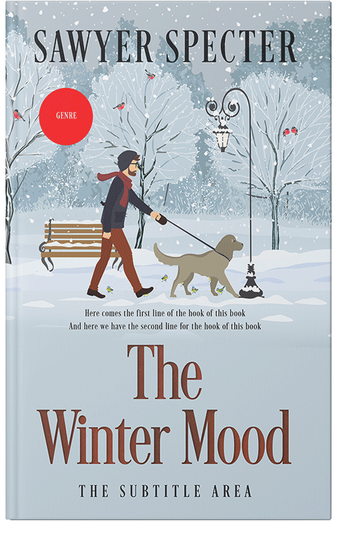 Front view of Premade Romance Book Cover - Geyser