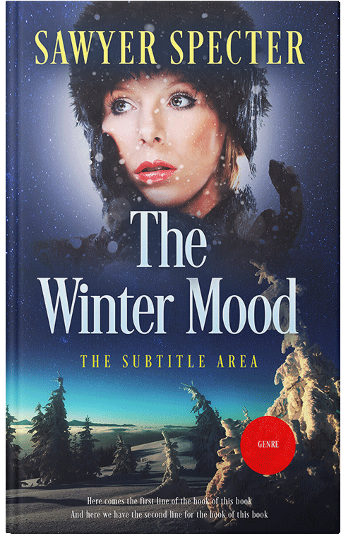 Front view of Premade Mystery & Thriller & Suspense Book Cover - Ebony Clay