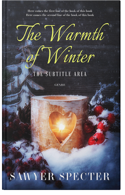 Front view of Premade Romance Book Cover - Vanilla