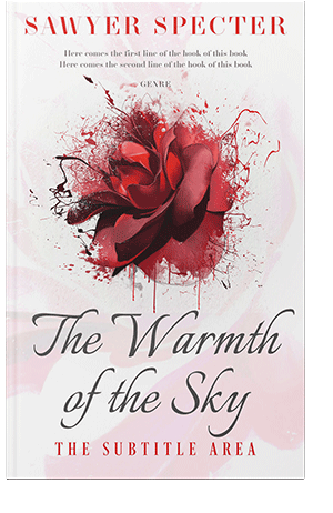 Pre Made Book Cover Soft Peach